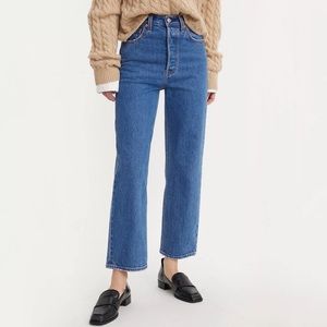 LEVI’S RIBCAGE STRAIGHT ANKLE WOMEN’S JEANS